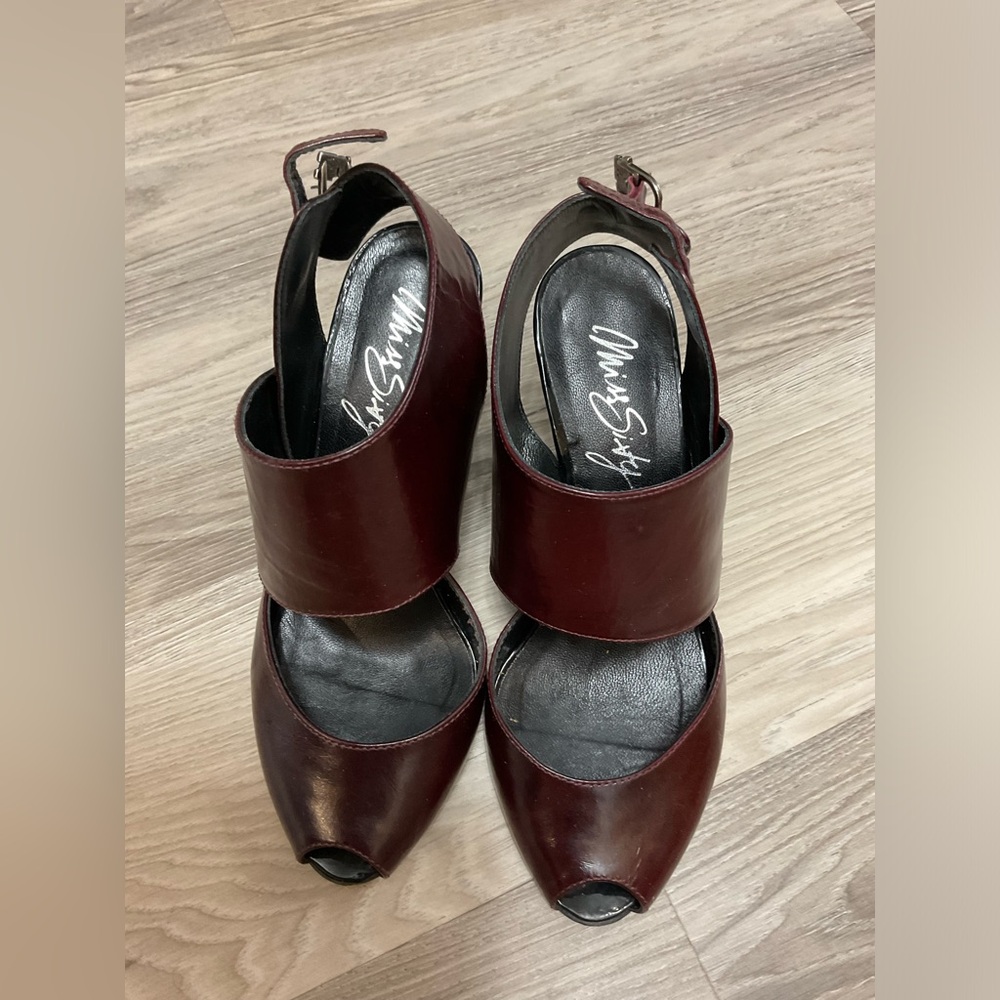 Miss Sixty Leather Heels, size 7